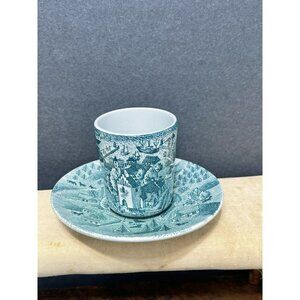 Nymolle Art Faience Hoyrup Cup & Saucer LIMITED EDITION 4006 Made in Denmark